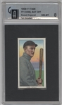 1909-11 T206 Sweet Caporal 350/30 Ty Cobb (Bat Off Shoulder)  Global  1st graded 8.