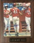Mark Mcgwire, Will Clark, Cory Synder Signed Photo