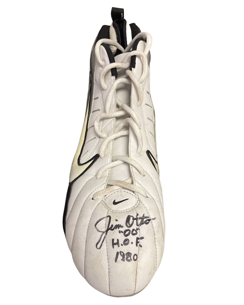 Jim Otto 00 HOF 1980 Signed Football Cleat