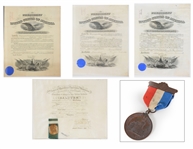 Theodore Roosevelt Appointments and Medal for the 21st Surgeon General of the US Army, George H. Torney 