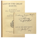 Buffalo Bill Cody Signed "Last of the Great Scouts"