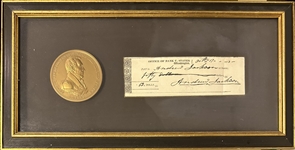 Andrew Jackson Check Signed Twice as President