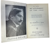 Dr. Frederick A. Cook Signed Book