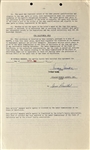 Vivian Vance Signed Contract
