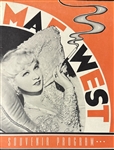 Mae West Contract and Souvenir Program