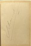 Autograph Album incl Rachmaninoff, Paderewski, Will Rogers and Al Jolson
