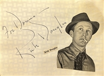 Autograph Album incl Grable, Cooper, Weissmuller, Stanwyck, Hayworth