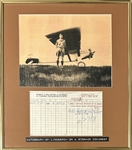 Charles Lindbergh Signed Document