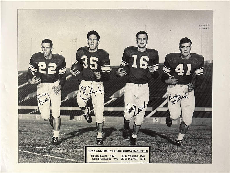 1952 Oklahoma Sooners Lot