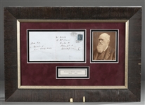 Charles Darwin Signed & Handwritten Envelope