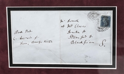 Charles Darwin Signed & Handwritten Envelope