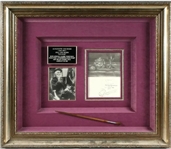 Pierre-Auguste Renoir Signed Certified Piece Of Art Work