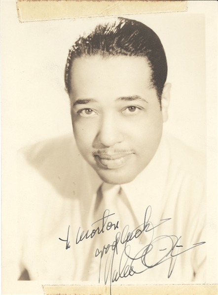 Duke Ellington Signed Photograph