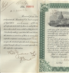 Henry M. Flagler- Standard Oil Stock