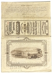 J.P. Morgan signed New Jersey Junction RR Co., 4% Coupon Bond 1886