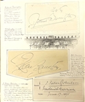 19th Century Autograph Book (Arthur Conan Doyle, Bram Stoker, Duke Of Wellimngton and over 75 other autographs
