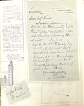 19th Century Autograph Book (Arthur Conan Doyle, Bram Stoker, Duke Of Wellimngton and over 75 other autographs