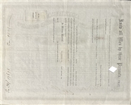 American Merchants Union Express Company signed by William Fargo