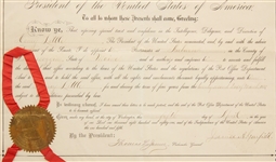 Rare Signed Document of James Garfield as President!