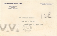 Secretary Lot - Byrnes, Hull, Stettinius, Forrestal, Patterson