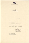 U.S. Navy Lot - Nimitz, Halsey, E.J. King