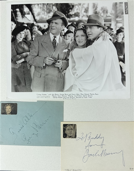 Jack Benny, George Burns, Gracie Allen