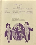 1929 Program The Broadway Melody - MGMs 1st All Sound Film & Bessie Love SP
