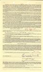 William Morris Agency Contracts - Rock Hudson, Glenn Ford, Chester Morris, Arthur Lake, Edward Arnold