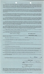 William Morris Agency Contracts - Rock Hudson, Glenn Ford, Chester Morris, Arthur Lake, Edward Arnold