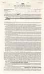 William Morris Agency Contracts & Programs - Miranda, Sheridan, Webb, Temple, Henie, Fonda
