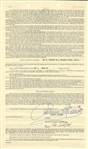 William Morris Agency Contracts & Programs - Miranda, Sheridan, Webb, Temple, Henie, Fonda