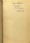 The Jazz Singer signed by Samson Raphaelson 