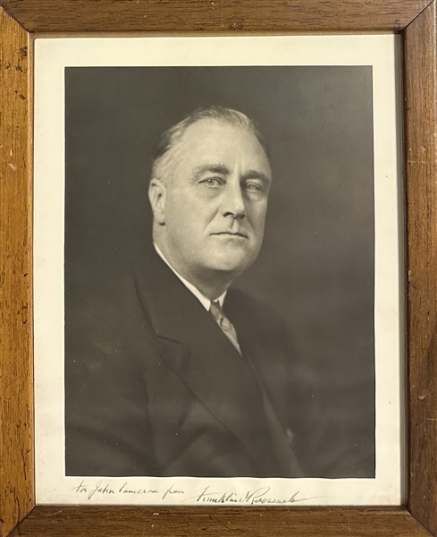Franklin D. Roosevelt Signed Photo