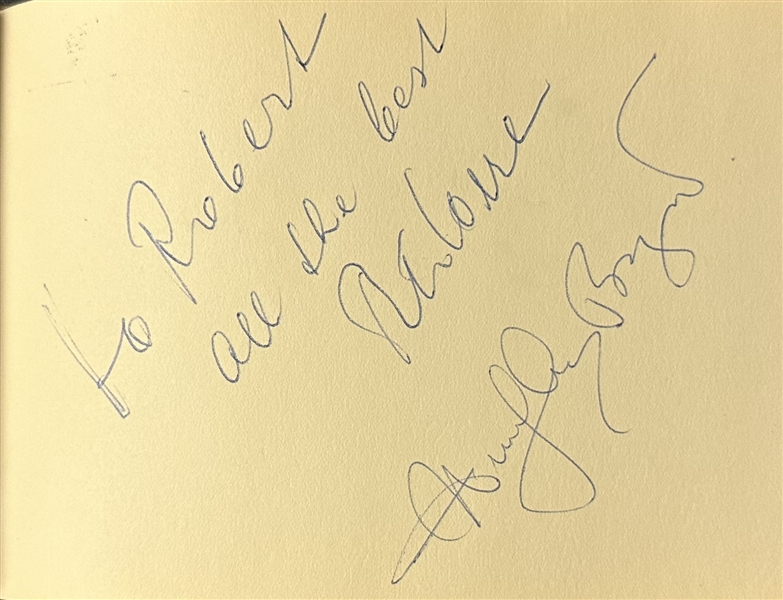 Les Ambassadeurs Club Album Signed by Bogart, Chaplin, Davis, Tracy,Guinness,Welles, Leigh, Taylor