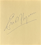 Les Ambassadeurs Club Album Signed by Bogart, Chaplin, Davis, Tracy,Guinness,Welles, Leigh, Taylor