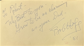 Les Ambassadeurs Club Album Signed by Bogart, Chaplin, Davis, Tracy,Guinness,Welles, Leigh, Taylor