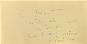 Les Ambassadeurs Club Album Signed by Bogart, Chaplin, Davis, Tracy,Guinness,Welles, Leigh, Taylor