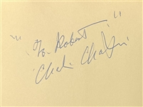 Les Ambassadeurs Club Album Signed by Bogart, Chaplin, Davis, Tracy,Guinness,Welles, Leigh, Taylor