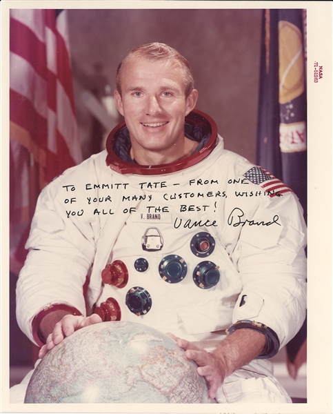 Vance Brand Signed Photo
