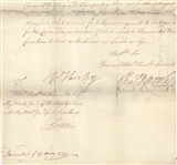 William Shirley, French and Indian War Document