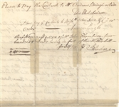 William Shirley, French and Indian War Document