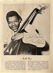 Louis Armstrong and his Concert Group Signed Program