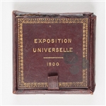  Paris 1900 Exposition Universelle/Summer Olympics Bronze Commemorative Medal with Original Case