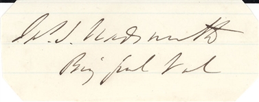 Irvin McDowell, John Pope, John Gibbon, James Samuel Wadsworth 