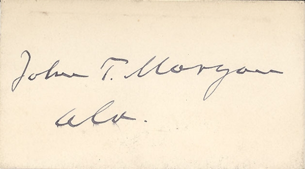 John Tyler Morgan, James Conner, William Edmondson "Grumble" Jones 