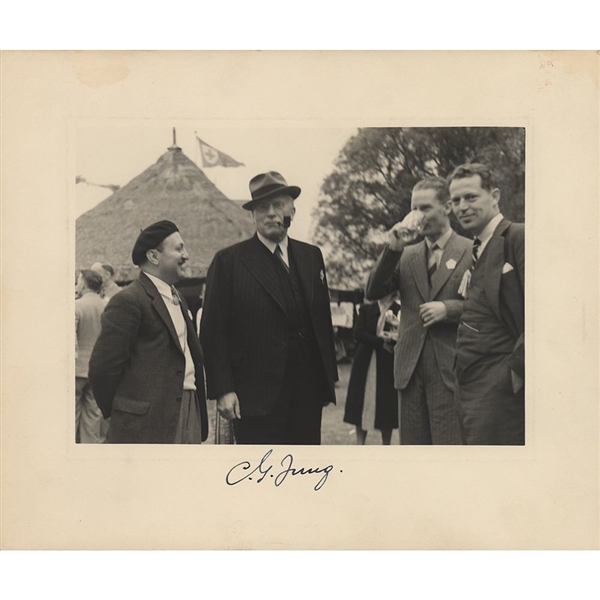Carl Jung Signed Photo
