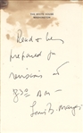 John F. Kennedy Extremely Rare ALS as President on White House Stationary to Brother-In-Law Peter Lawford