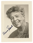 Eleanor Roosevelt Signed Photo & James Roosevelt TLS