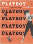 Playboy Magazine #2-13 Jan 1954 - Dec 1954 - 12 Issues