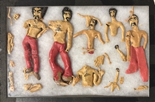 Frank Zappa Clay Figures & "Baby Snakes" DVD